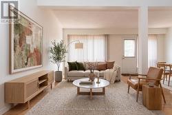 Virtually Staged living/dining room - 