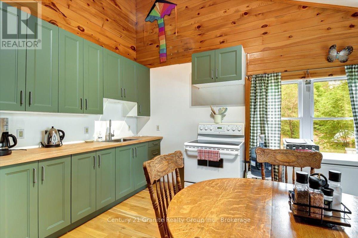 91 Ups & Downs Lane, South Algonquin, ON - Indoor Photo Showing Kitchen