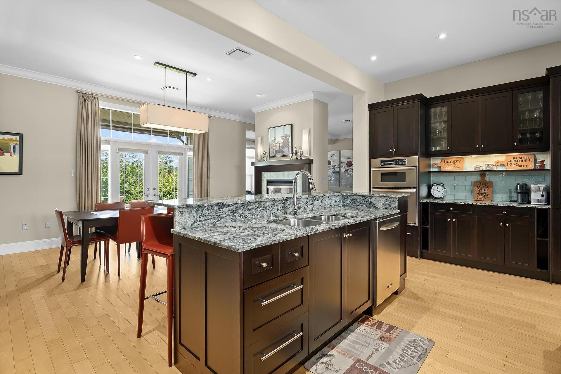 133 Harbourside Drive Drive, Fox Harbour, NS - Indoor Photo Showing Kitchen With Double Sink With Upgraded Kitchen