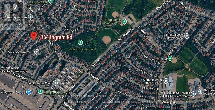 Just Steps from Tom Chater Memorial Park & Schools - 3364 Ingram Road, Mississauga, ON -