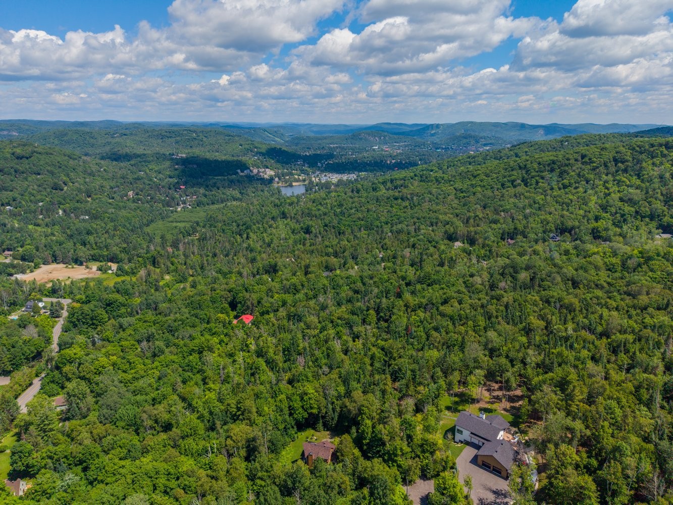 Vue d'ensemble - Mtée St-Elmire, Saint-Sauveur, QC