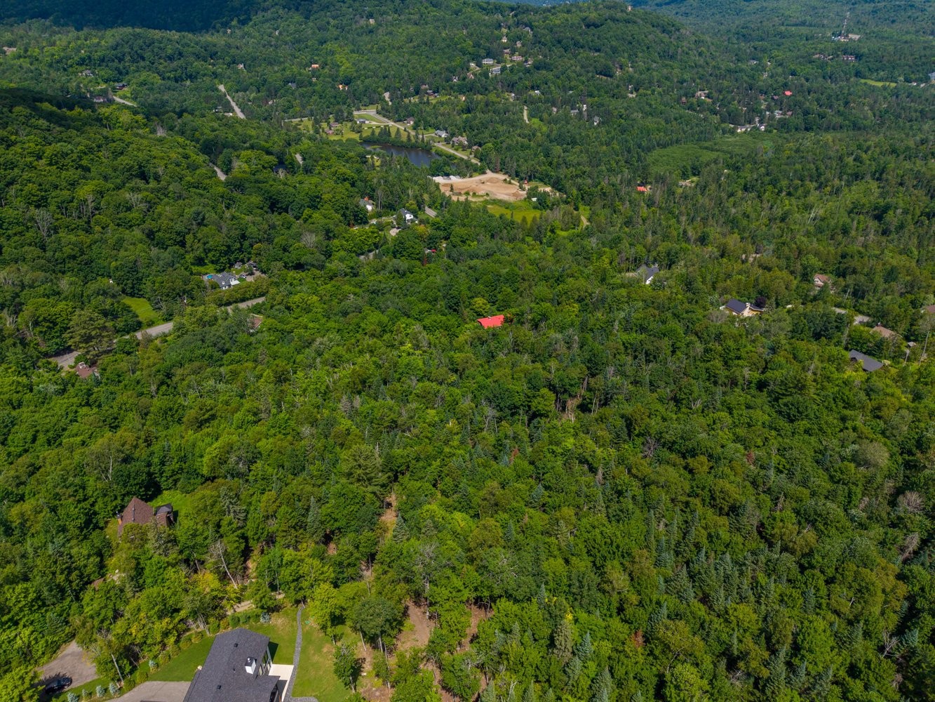 Vue d'ensemble - Mtée St-Elmire, Saint-Sauveur, QC