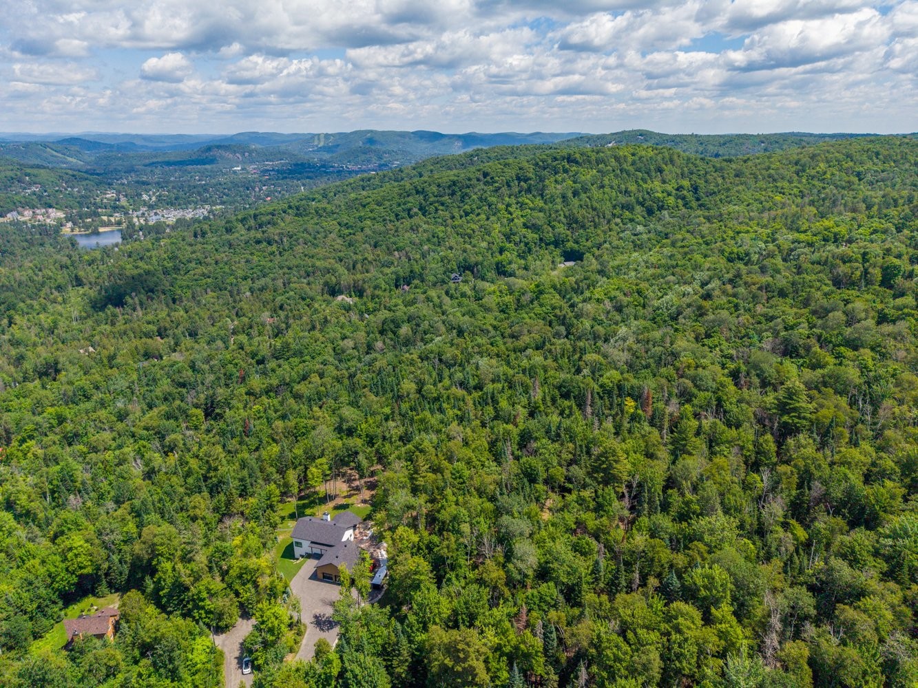 Vue d'ensemble - Mtée St-Elmire, Saint-Sauveur, QC