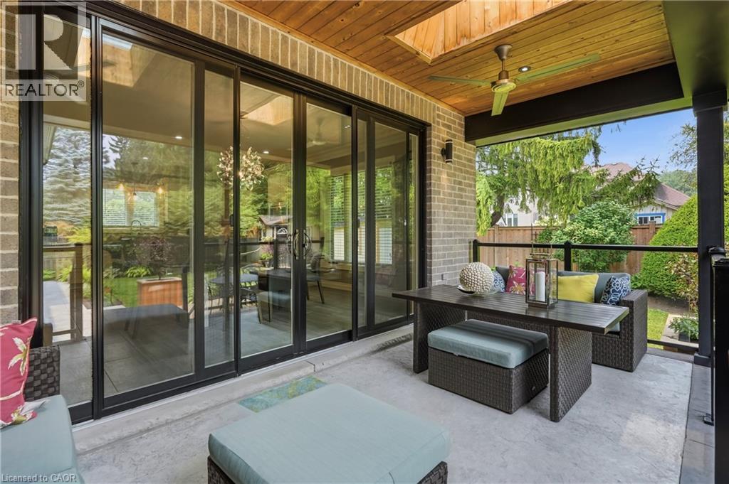 332 Woodworth Drive W, Ancaster, ON - Outdoor With Deck Patio Veranda With Exterior