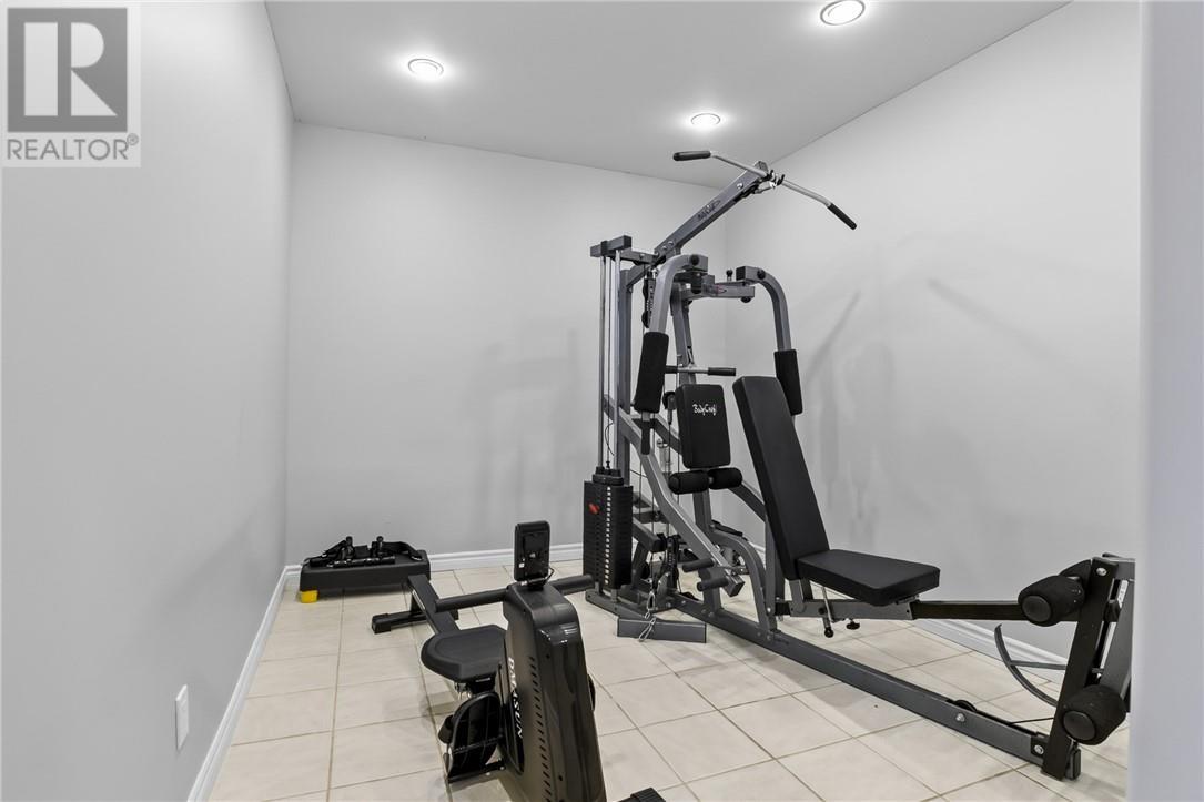 3101 River Road, Val Caron, ON - Indoor Photo Showing Gym Room