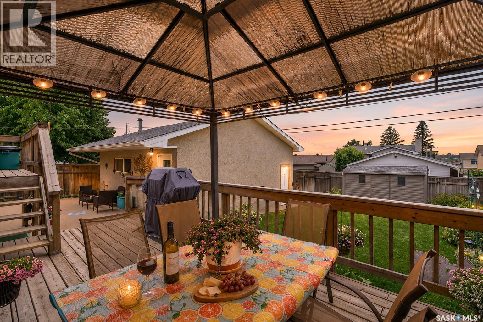 1331 Athabasca Street W, Moose Jaw, SK - Outdoor With Deck Patio Veranda With Exterior
