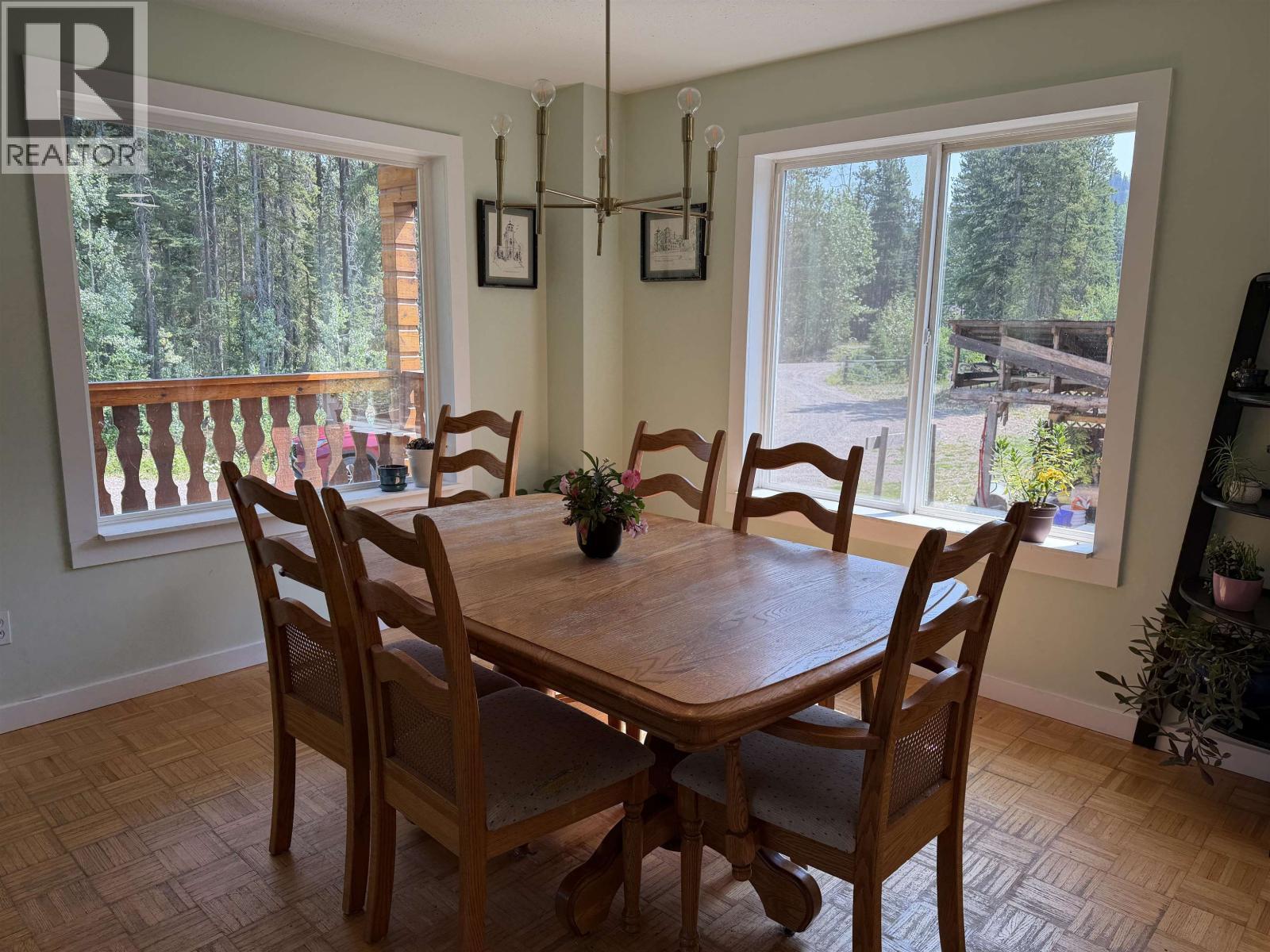 12915 Eagle Road, Telkwa, BC - Indoor Photo Showing Dining Room