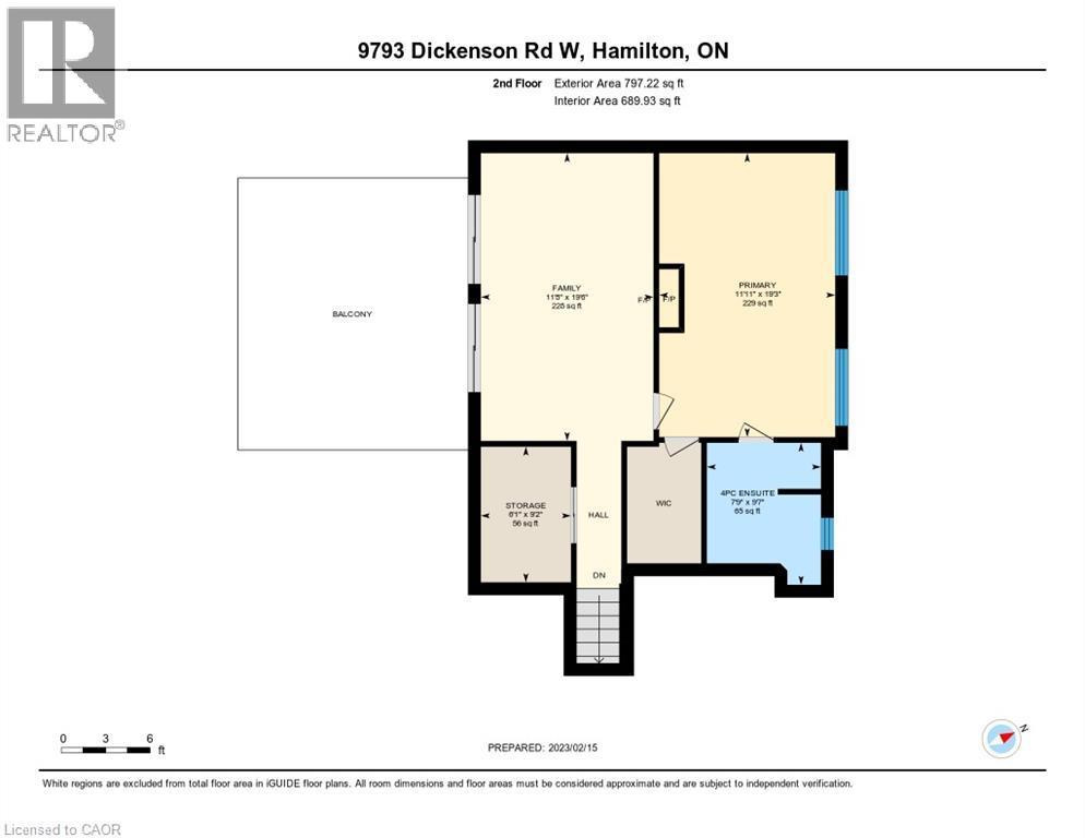 Floor plan-2nd - 9793 Dickenson Road W, Hamilton, ON - Other