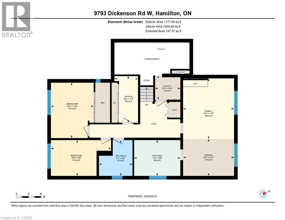 Floor plan- Bsmt - 9793 Dickenson Road W, Hamilton, ON - Other