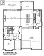 Main Floor Plan -
