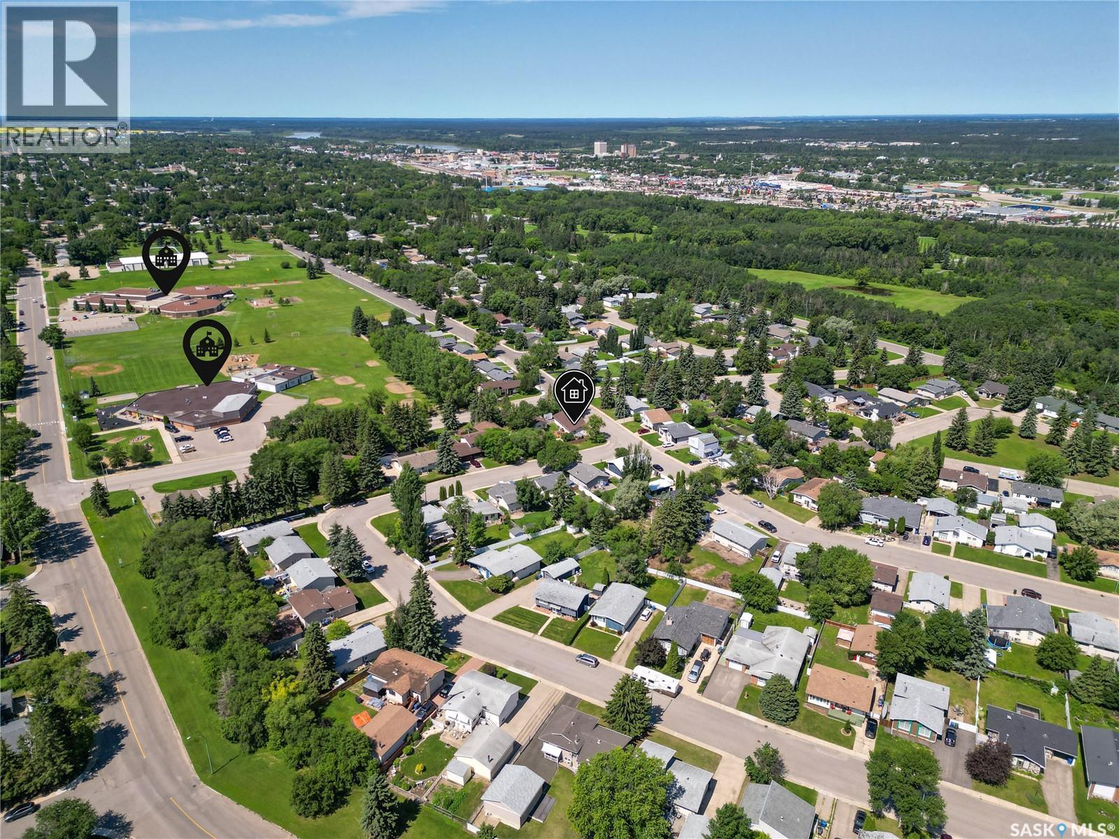 1201 Mckay Drive, Prince Albert, SK - Outdoor With View