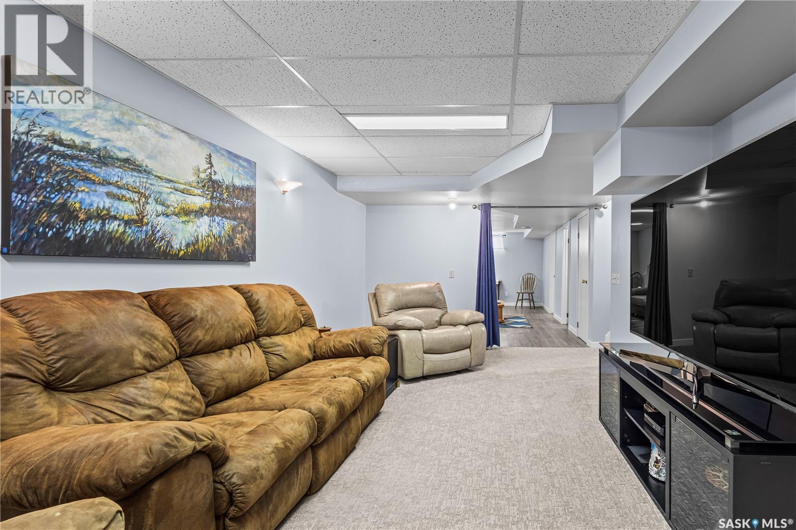 1201 Mckay Drive, Prince Albert, SK - Indoor Photo Showing Living Room