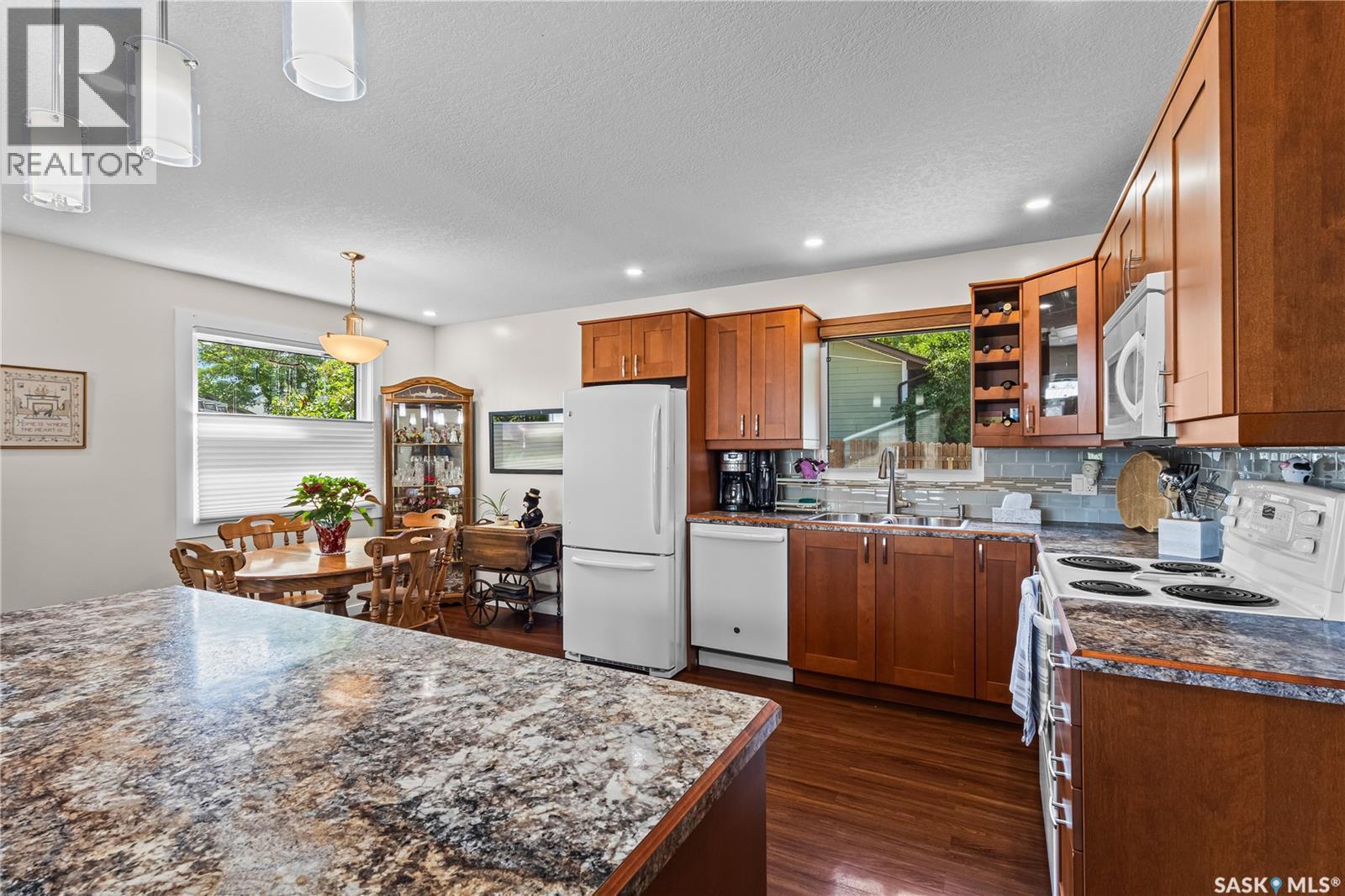 1201 Mckay Drive, Prince Albert, SK - Indoor Photo Showing Kitchen With Double Sink
