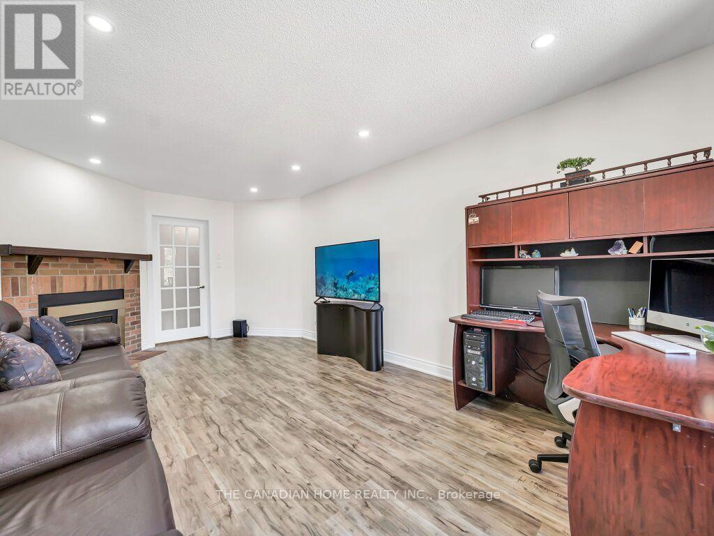 5244 Cinnamon Road, Mississauga, ON - Indoor With Fireplace