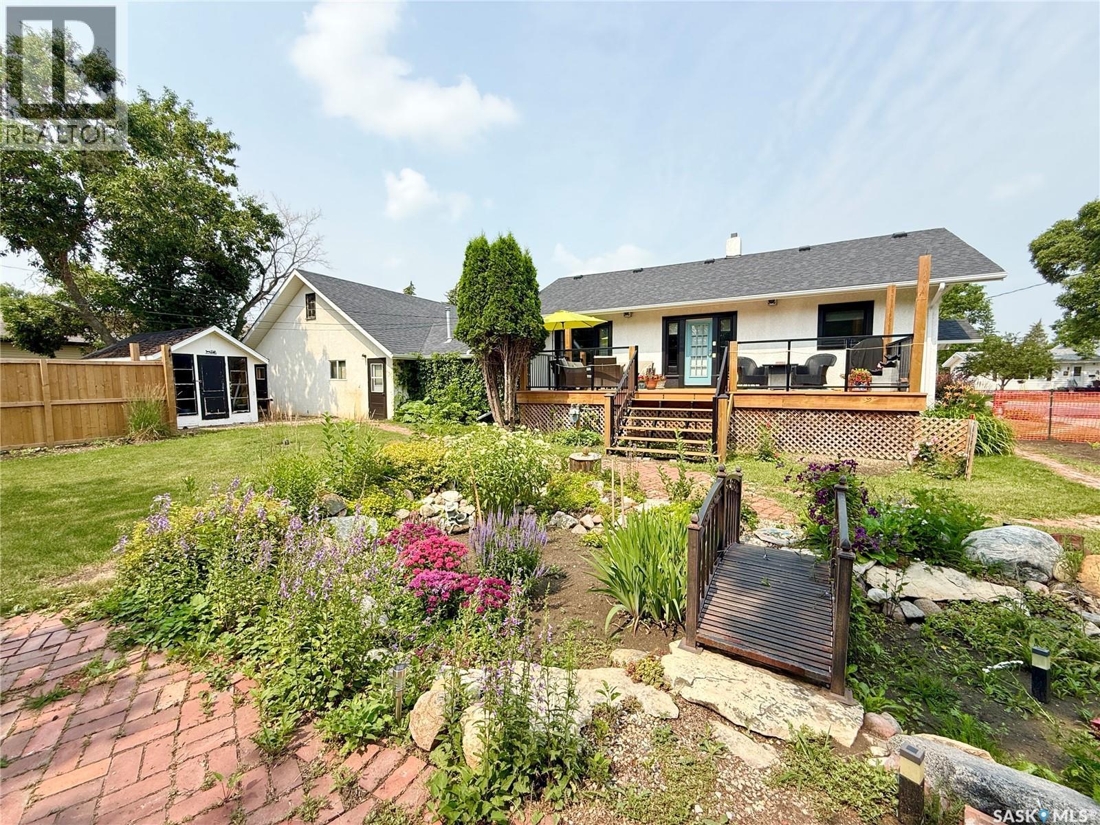 220 Souris Street, Yellow Grass, SK - Outdoor With Deck Patio Veranda