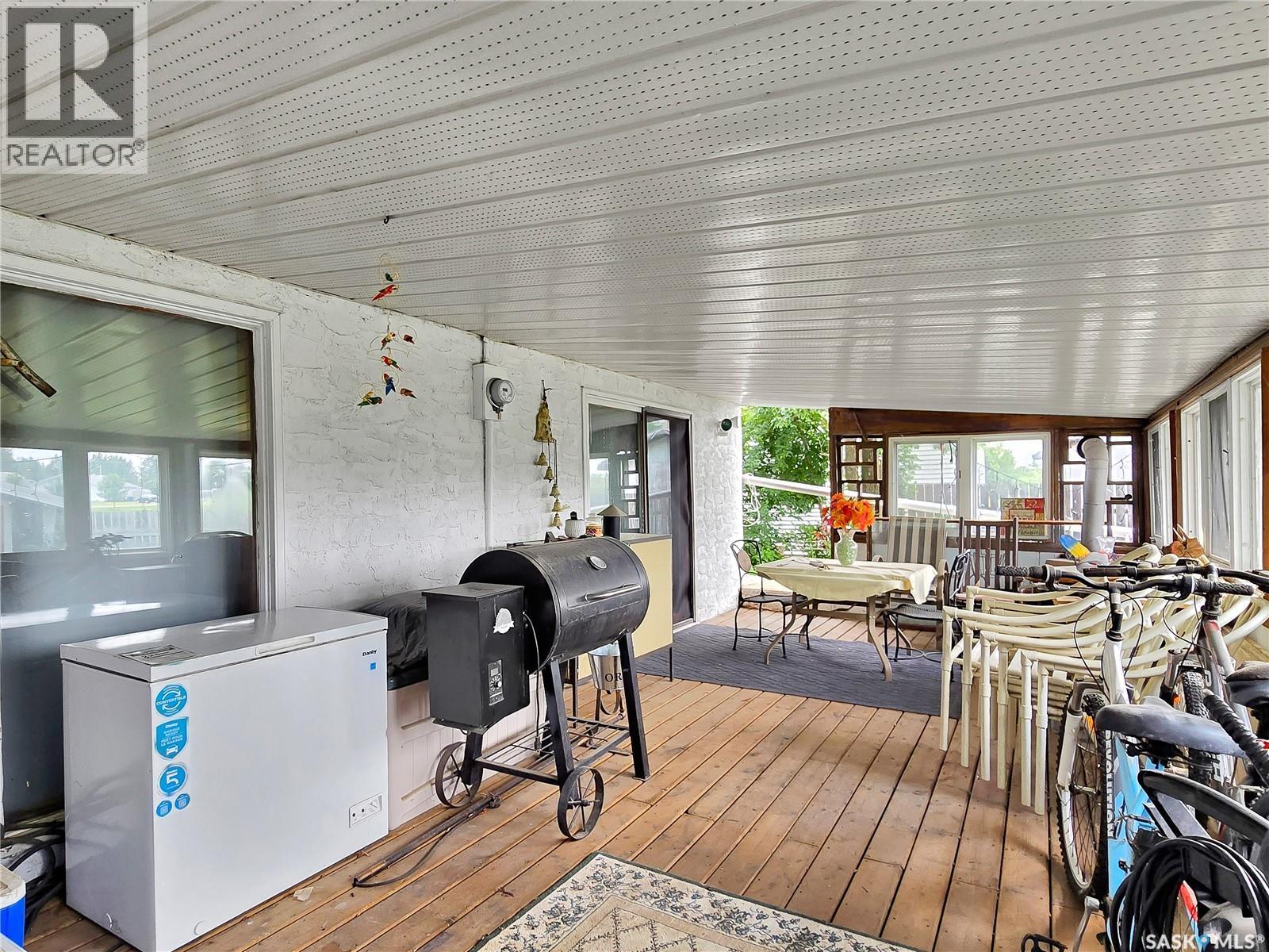 1005 10Th Street, Rosthern, SK - Outdoor With Deck Patio Veranda With Exterior
