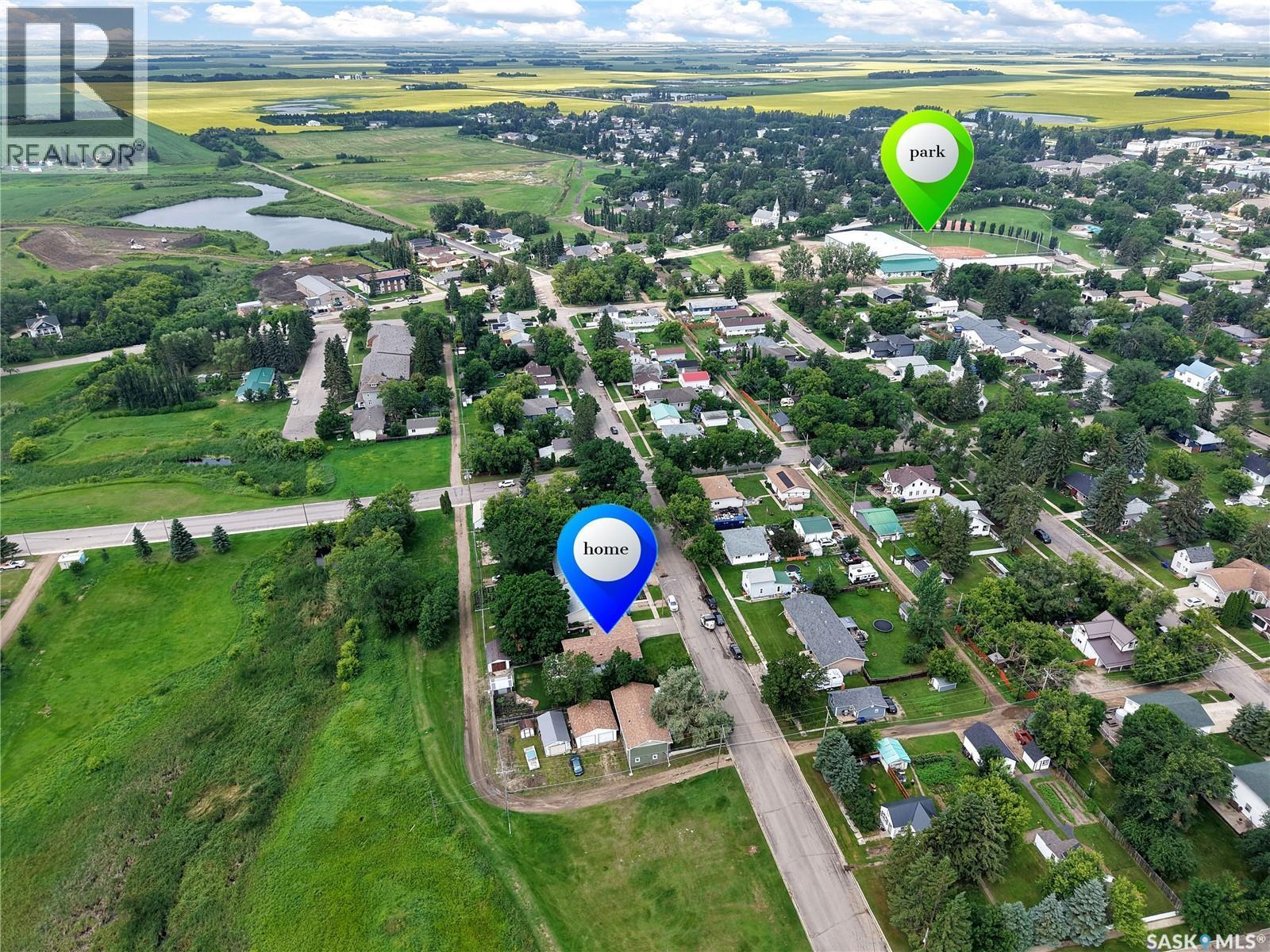 1005 10Th Street, Rosthern, SK - Outdoor With View
