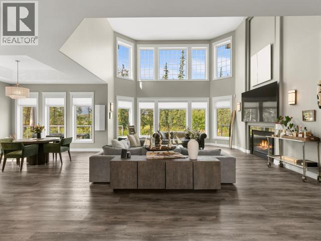 112 Alusru Way, Whitehorse, YT - Indoor Photo Showing Living Room With Fireplace
