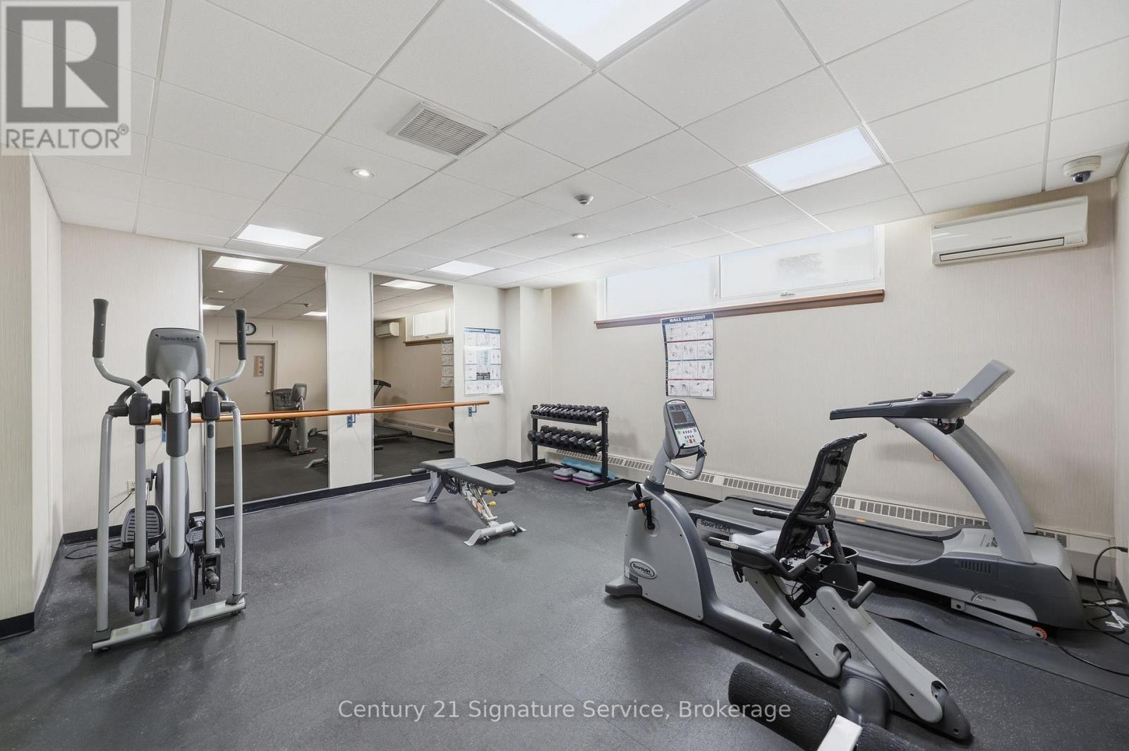 610 - 1250 Bridletowne Circle, Toronto, ON - Indoor Photo Showing Gym Room