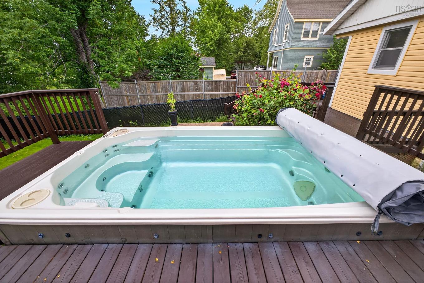 1637 North Main Street, Westville, NS - Outdoor With In Ground Pool With Deck Patio Veranda With Backyard