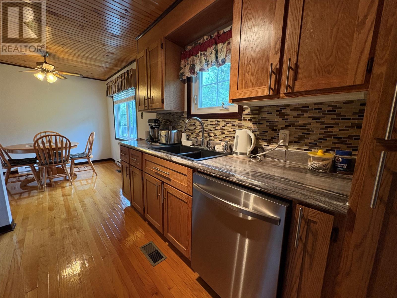 14 Juniper Road, St Anthony, NL - Indoor Photo Showing Kitchen With Double Sink