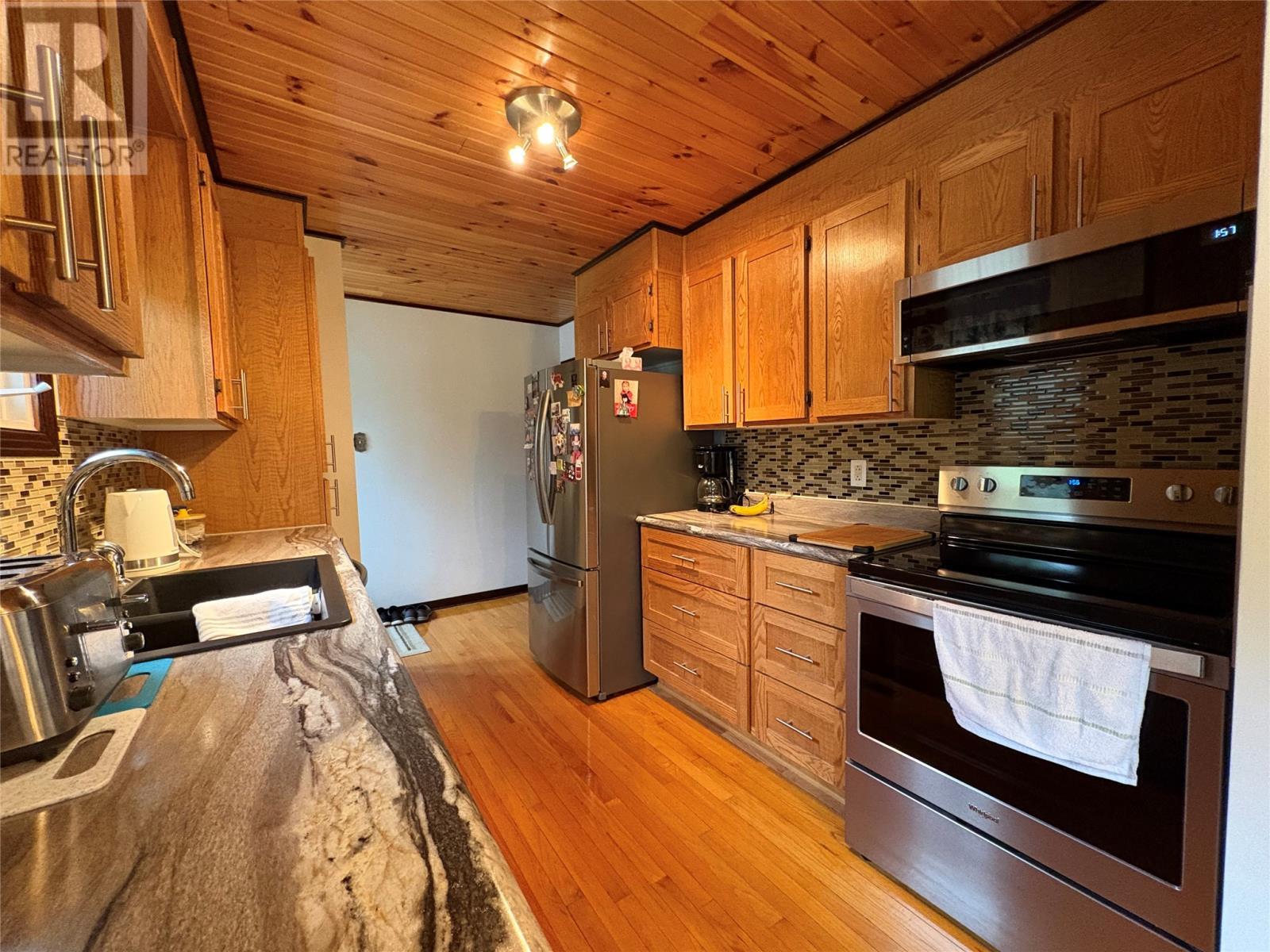 14 Juniper Road, St Anthony, NL - Indoor Photo Showing Kitchen With Stainless Steel Kitchen