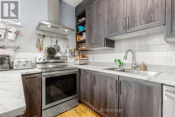SS hood range, stove & refridgerator -
