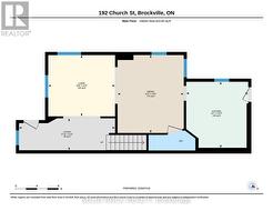 Main level floor plan -