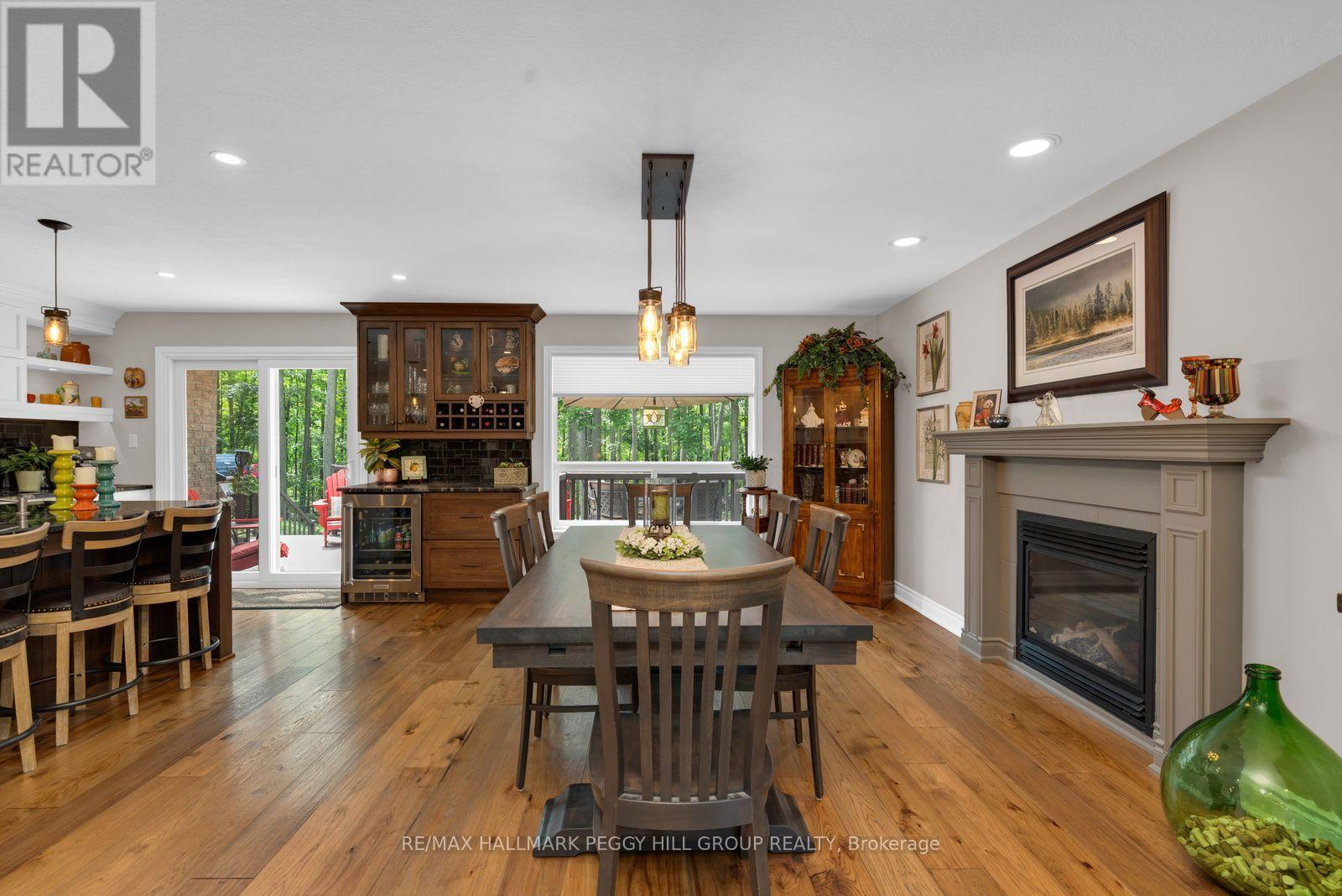 6 Maplehill Drive, Oro-Medonte, ON - Indoor Photo Showing Other Room With Fireplace