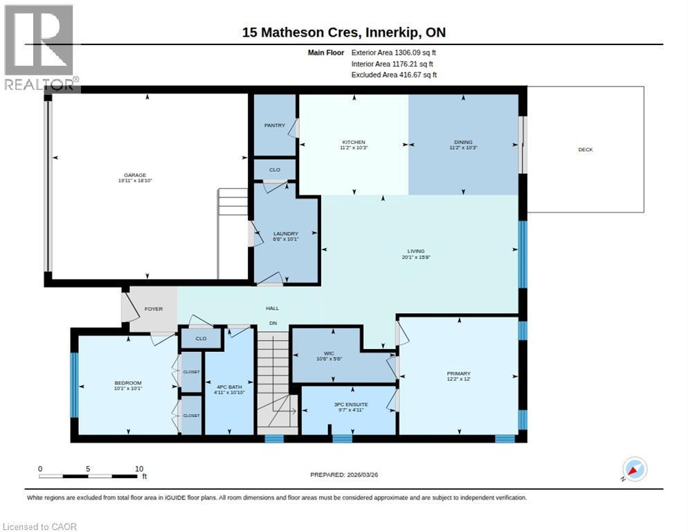 Floor plan - 15 Matheson Crescent, Innerkip, ON - Other