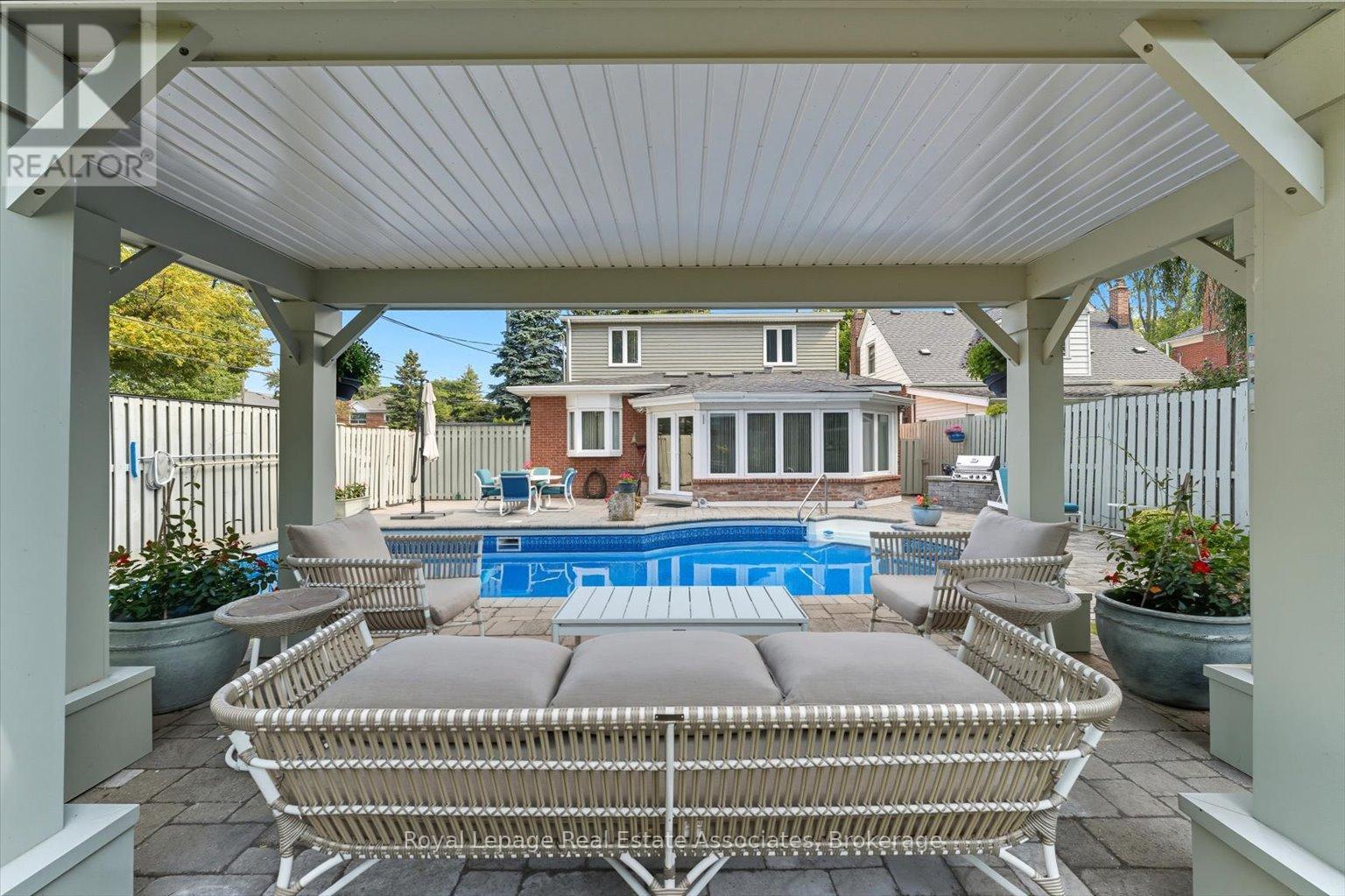 12 Wenonah Drive, Mississauga, ON - Outdoor With In Ground Pool With Deck Patio Veranda With Exterior