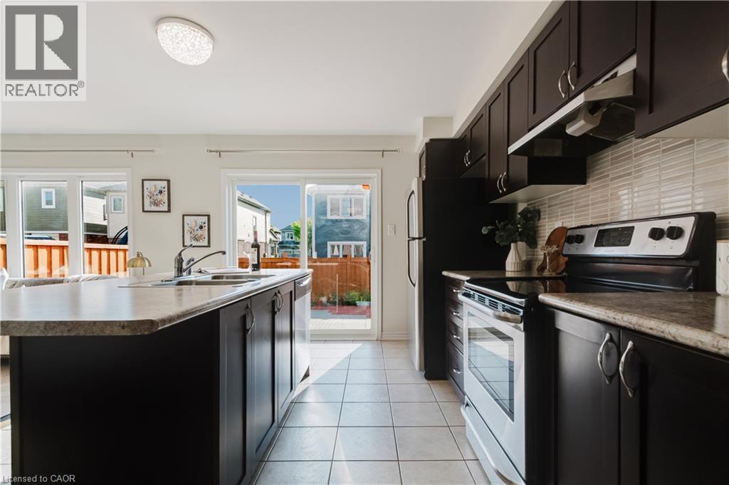 13 Arbourview Crescent, Kitchener, ON - Indoor Photo Showing Kitchen With Double Sink