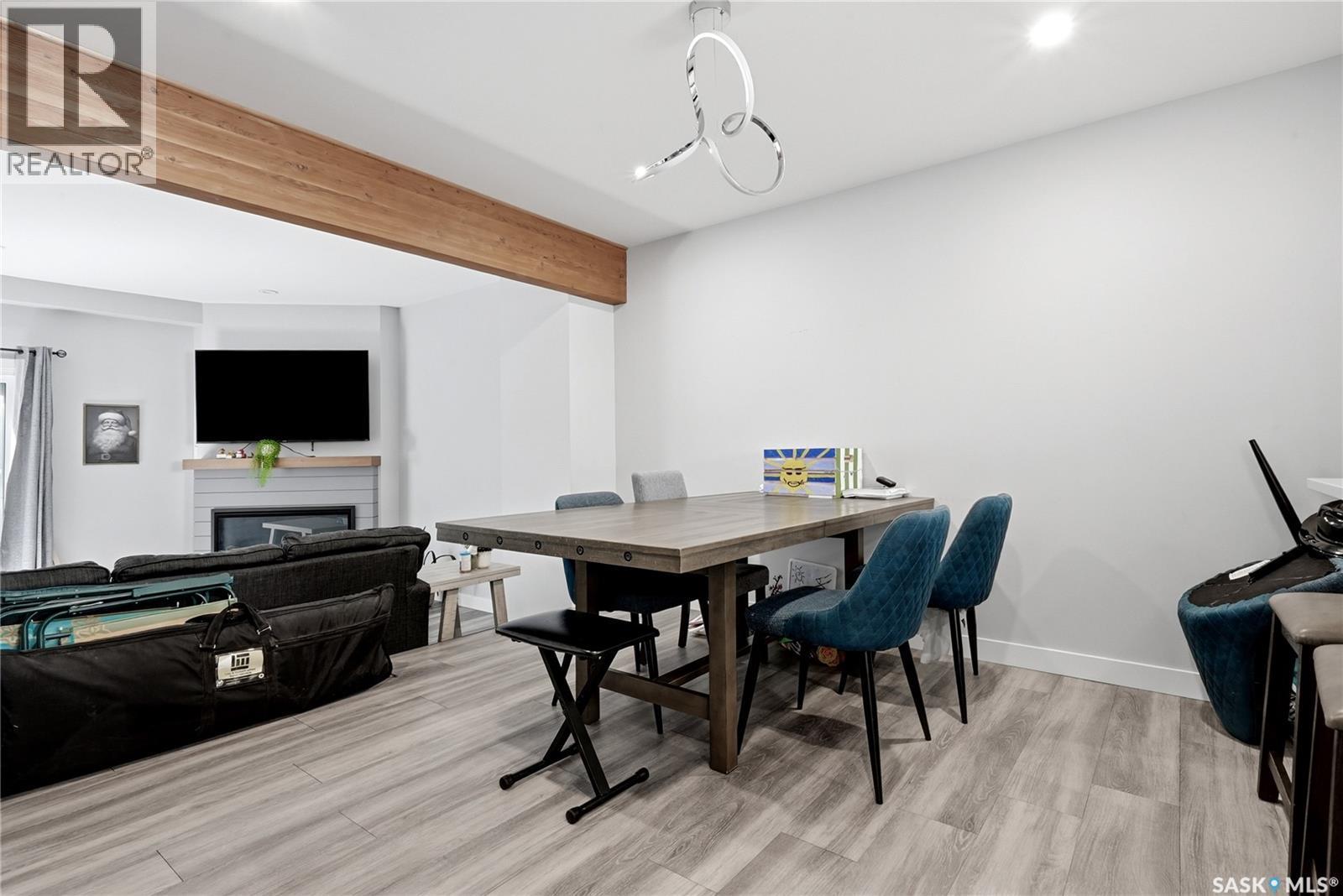 4005 Gordon Road, Regina, SK - Indoor With Fireplace