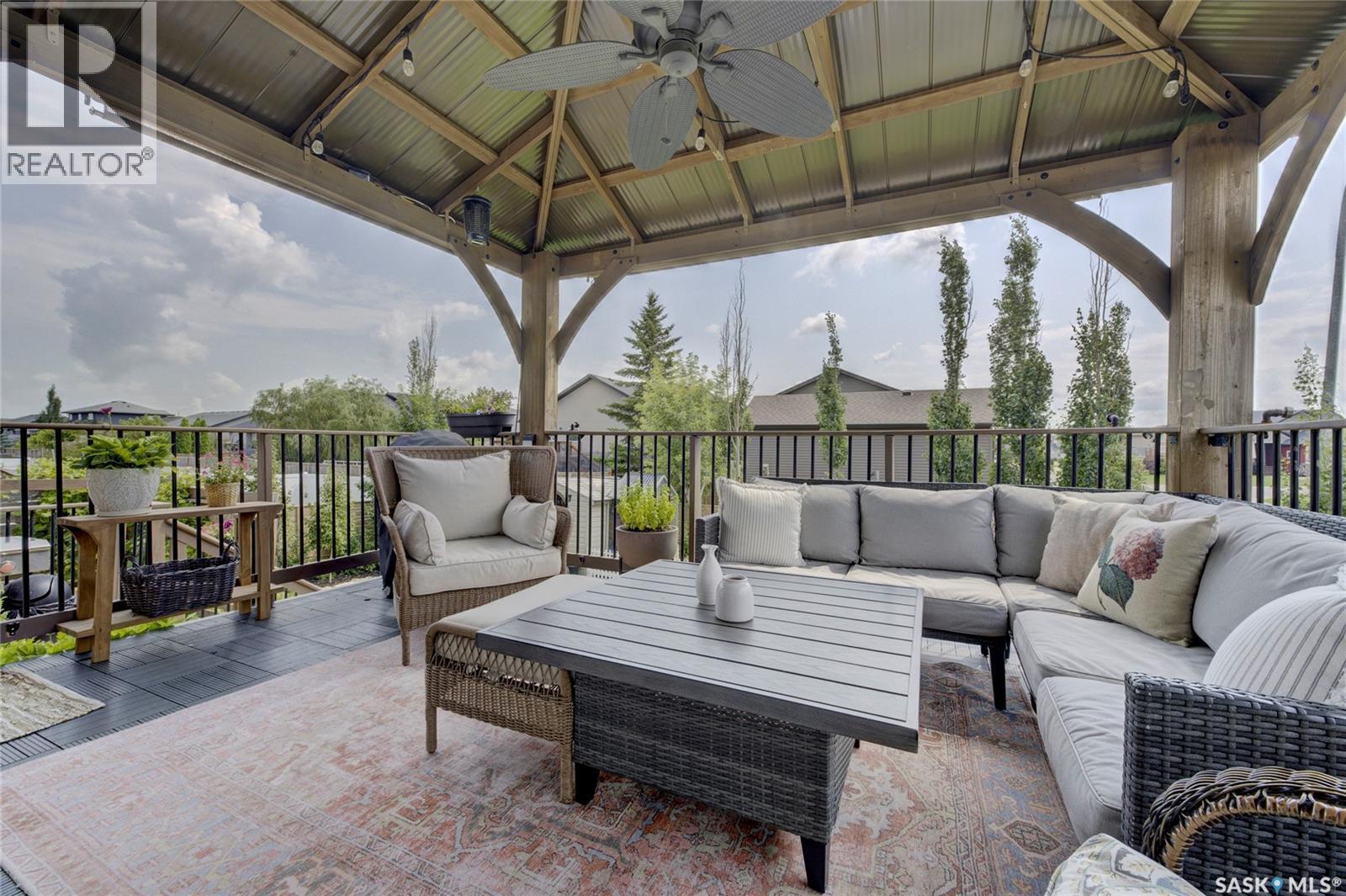 621 Braun Lane, Warman, SK - Outdoor With Deck Patio Veranda With Exterior