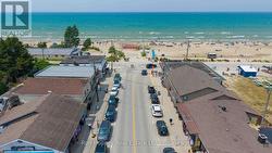 Main St Sauble Beach, Looking at Saugeen Beach - 