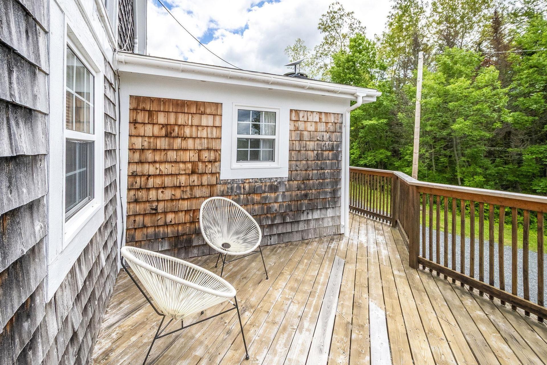 1006 Middle River Road, Rocklin, NS - Outdoor With Deck Patio Veranda With Exterior