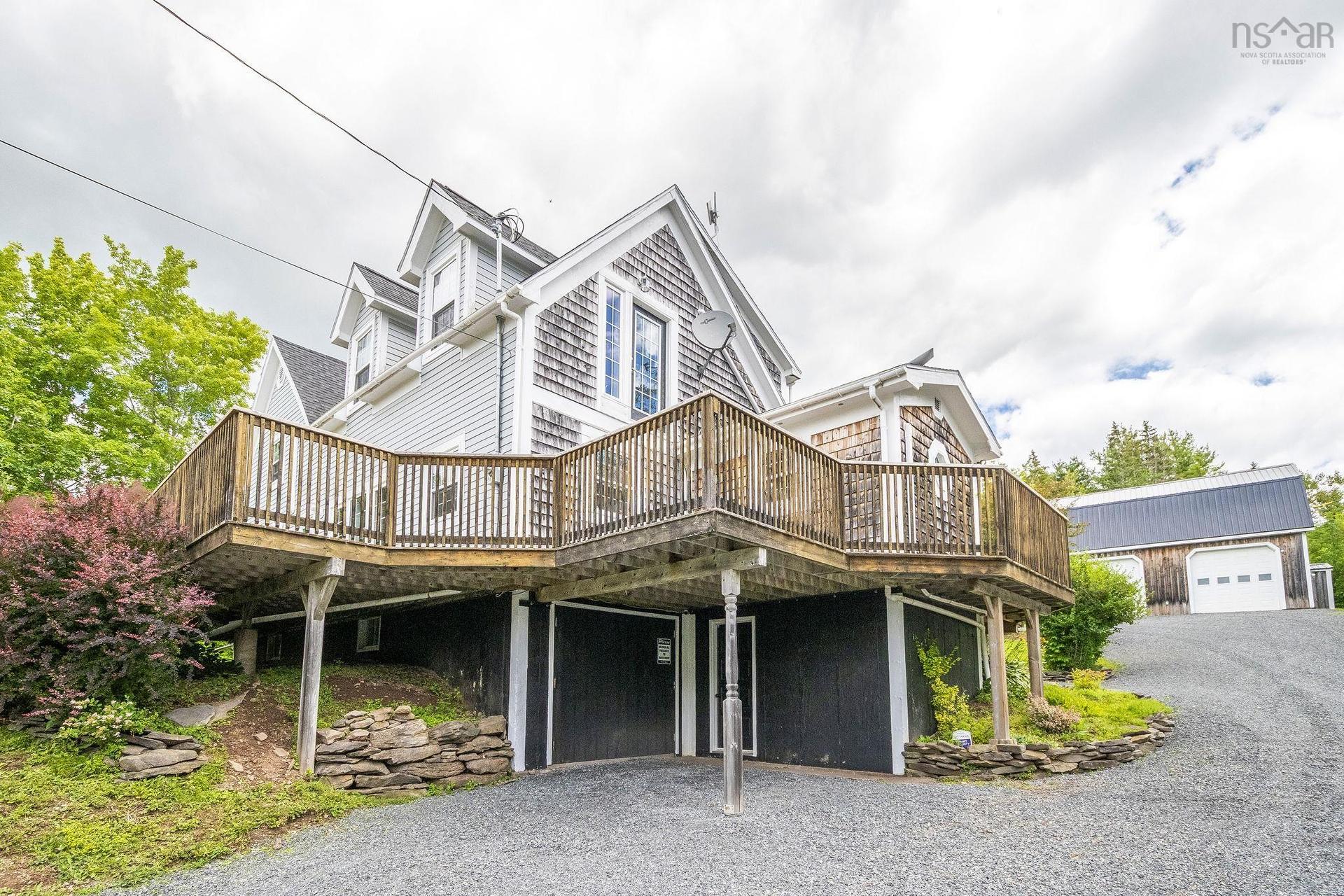 1006 Middle River Road, Rocklin, NS - Outdoor With Deck Patio Veranda