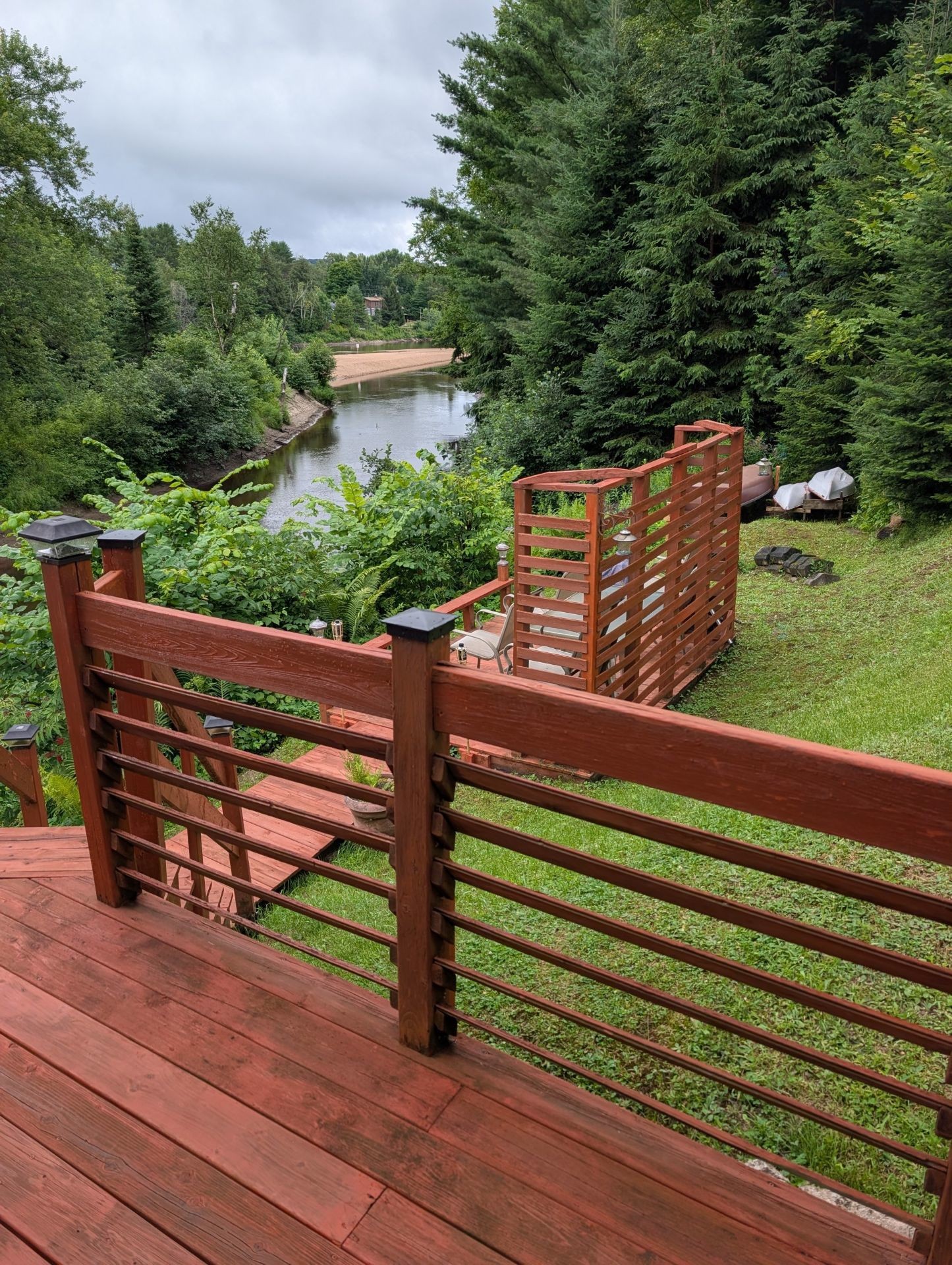 Balcon - 49 Ch. De La Rouge, Brébeuf, QC - Outdoor