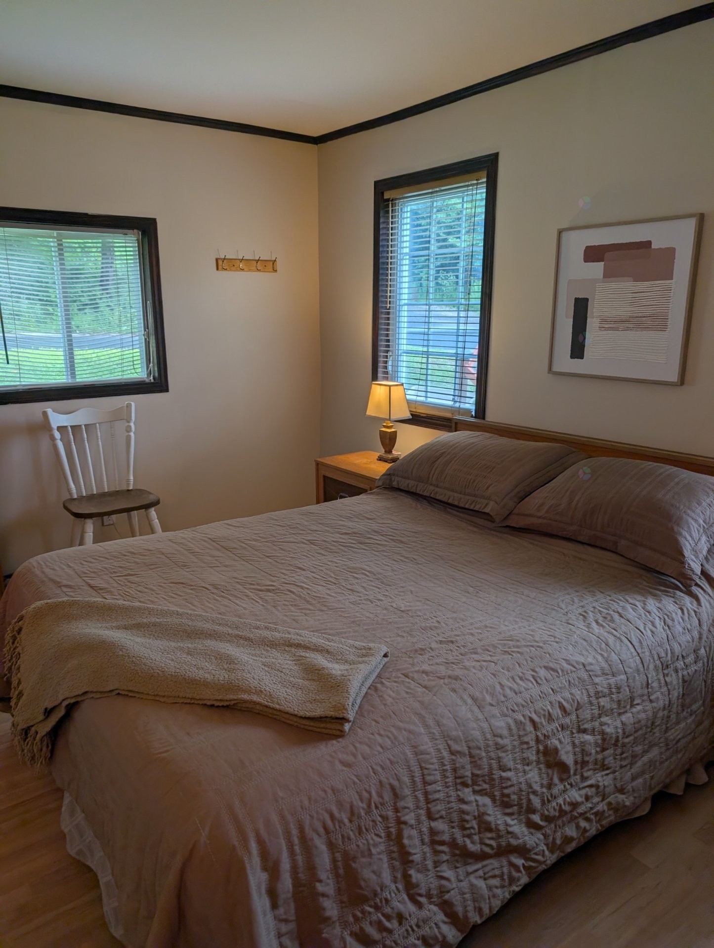 Chambre à coucher principale - 49 Ch. De La Rouge, Brébeuf, QC - Indoor Photo Showing Bedroom