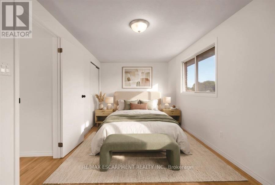 VIRTUALLY STAGED - 345 Berkindale Drive, Hamilton, ON - Indoor Photo Showing Bedroom