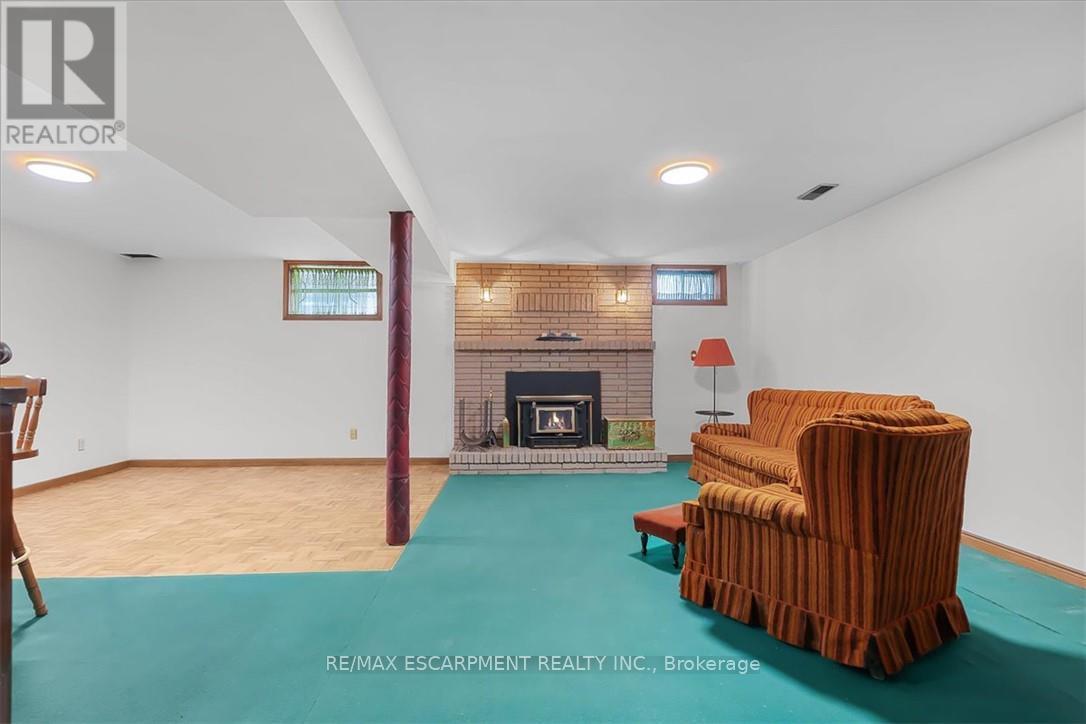 345 Berkindale Drive, Hamilton, ON - Indoor Photo Showing Other Room With Fireplace