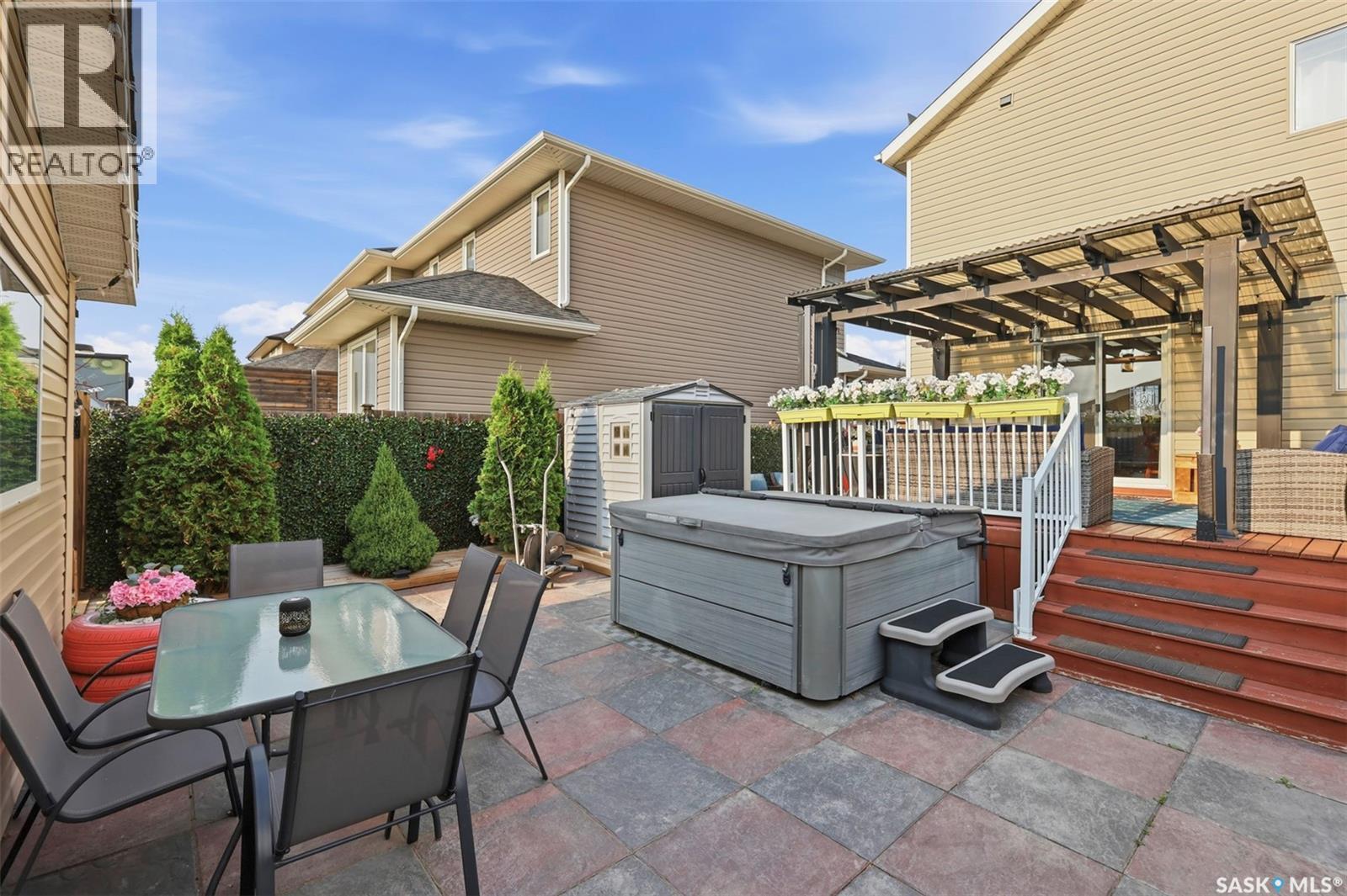 503 Maple Crescent, Warman, SK - Outdoor With Deck Patio Veranda With Exterior