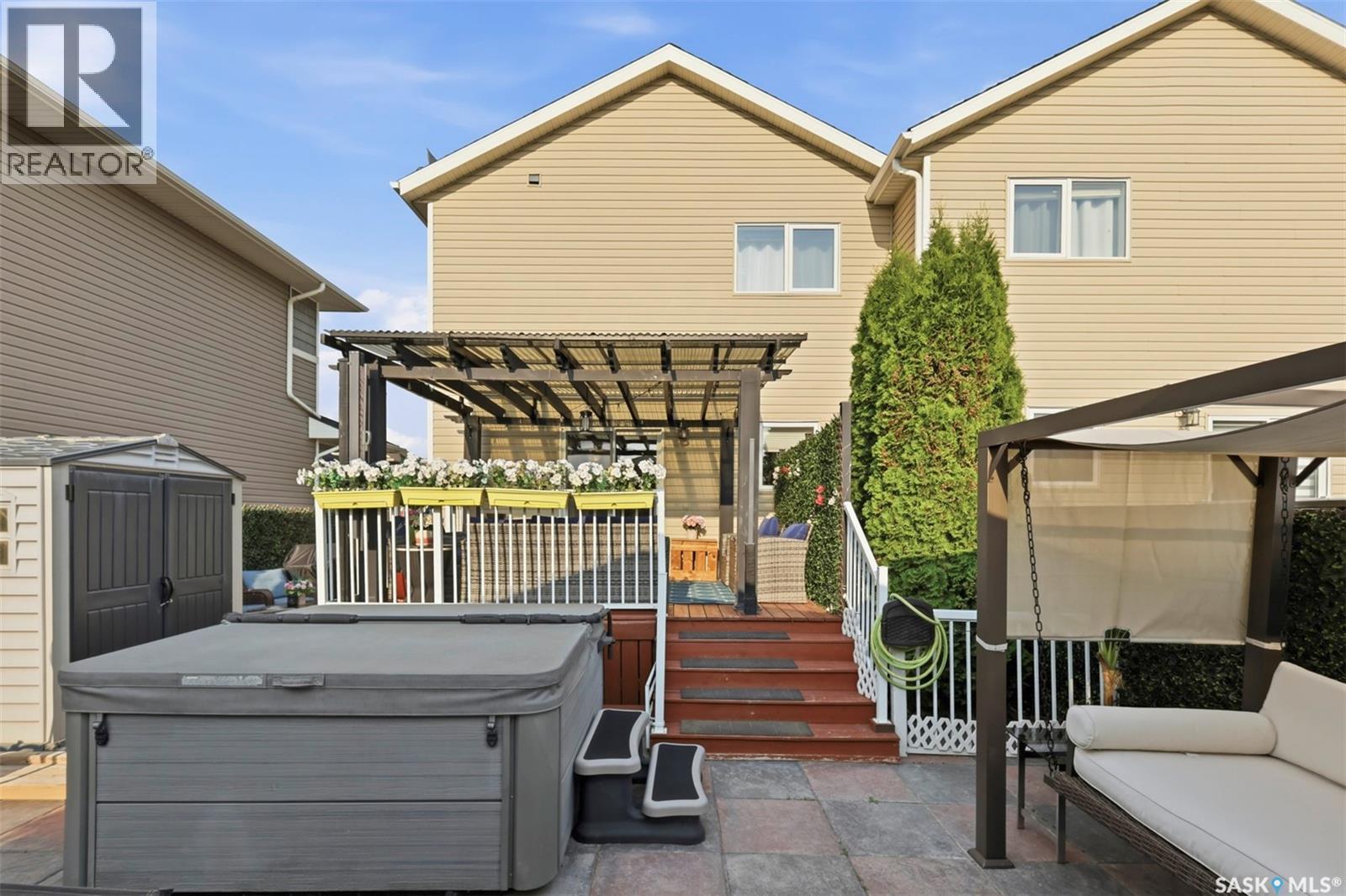 503 Maple Crescent, Warman, SK - Outdoor With Deck Patio Veranda With Exterior