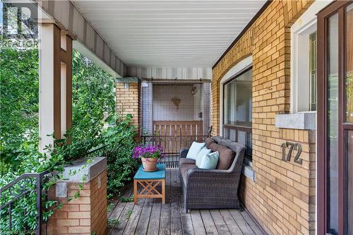 172 Kensington Avenue S, Hamilton, ON - Outdoor With Deck Patio Veranda With Exterior