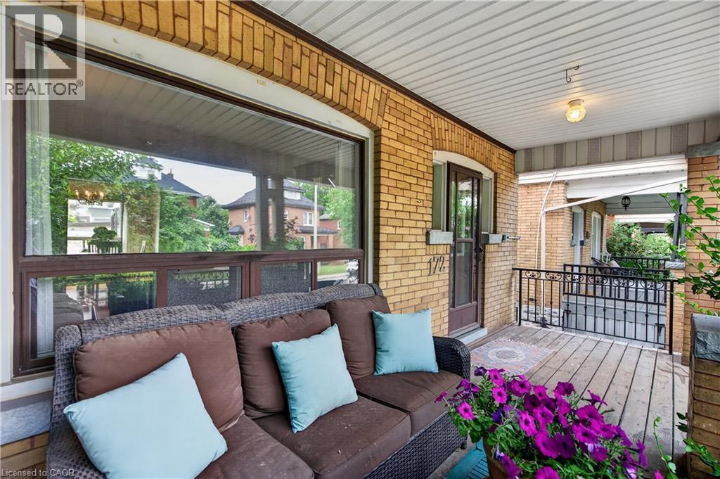 172 Kensington Avenue S, Hamilton, ON - Outdoor With Deck Patio Veranda With Exterior
