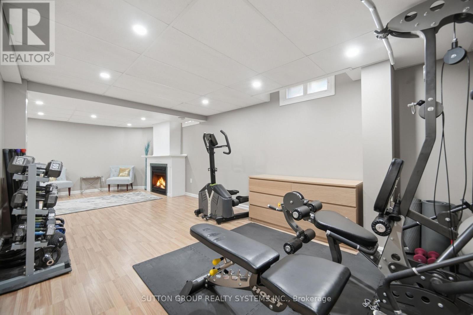 6615 Snow Goose Lane, Mississauga, ON - Indoor Photo Showing Gym Room