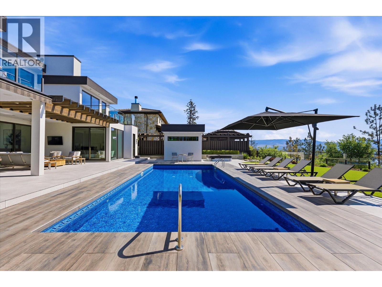 2463 Thacker Drive, West Kelowna, BC - Outdoor With In Ground Pool