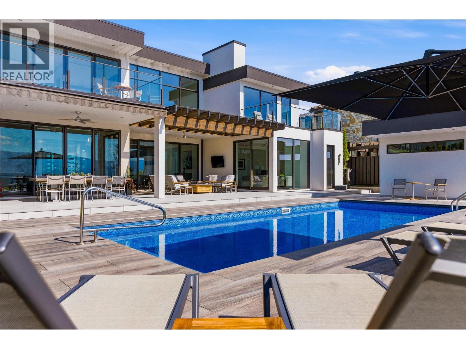2463 Thacker Drive, West Kelowna, BC - Outdoor With In Ground Pool