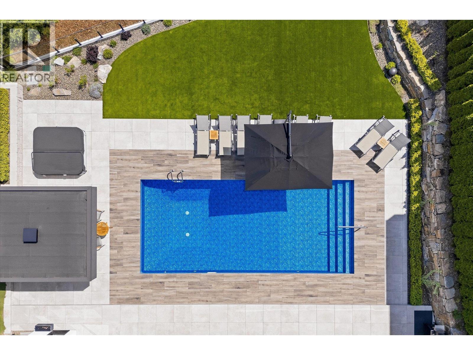 2463 Thacker Drive, West Kelowna, BC - Outdoor With In Ground Pool