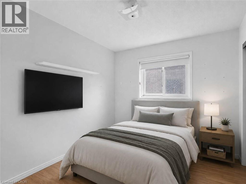 Virtually Staged - 60 Attwood Drive, Cambridge, ON - Indoor Photo Showing Bedroom